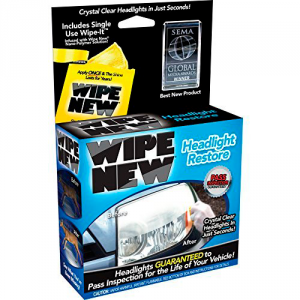 Wipe New HDL6PCMTRRT Headlight Restore Kit