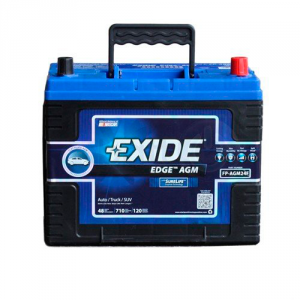 Exide Edge FP-AGM24F Flat Plate AGM Sealed Automotive Battery