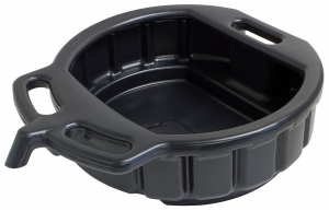 Lisle 17942 Black Plastic 4.5-Gallon Drain Pan