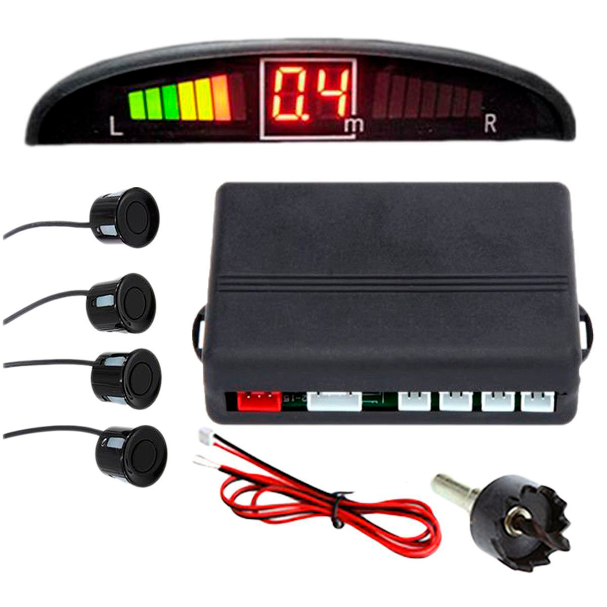 Zone-Tech-Car-Reverse-Backup-Radar-System - XL Race Parts