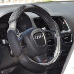 Black Steering Wheel Cover Odorless