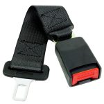 Car Seat Belt Seatbelt Extender Extension Safety Longer Black