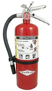 Amerex B500, 5lb ABC Dry Chemical Class A B C Fire Extinguisher