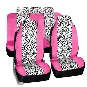 FH-FB121115 Zebra Prints Car Seat Covers