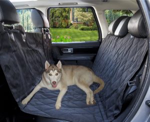 SUMCOO Nonslip Waterproof Leather Pet Dog Car Back Car Seat Covers Protector