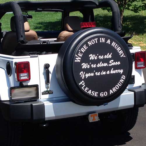tire covers jeep spare funny wrangler class race any