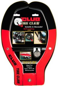 The Club 491 Tire Claw XL Security Device